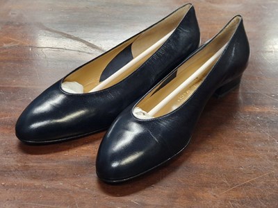 Lot 70 - Shoes  - A pair of Salvatore Ferragamo flat...