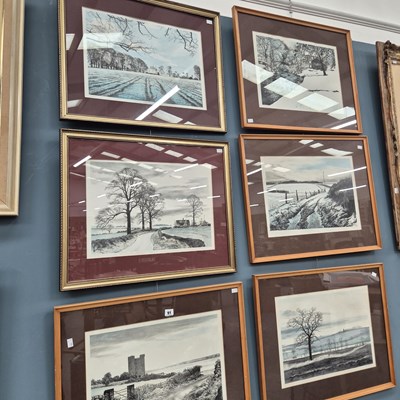 Lot 91 - George Guest (1939-2012), six signed and...